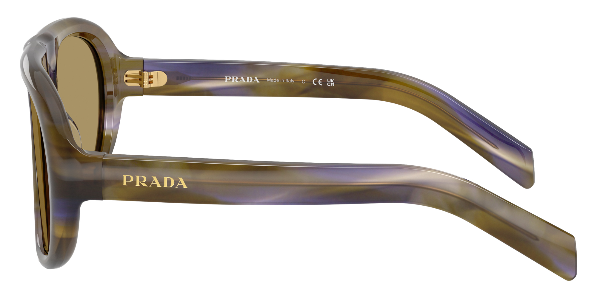 Color: Striped Laguna (23G70G) - Prada PRC05S23G70G57