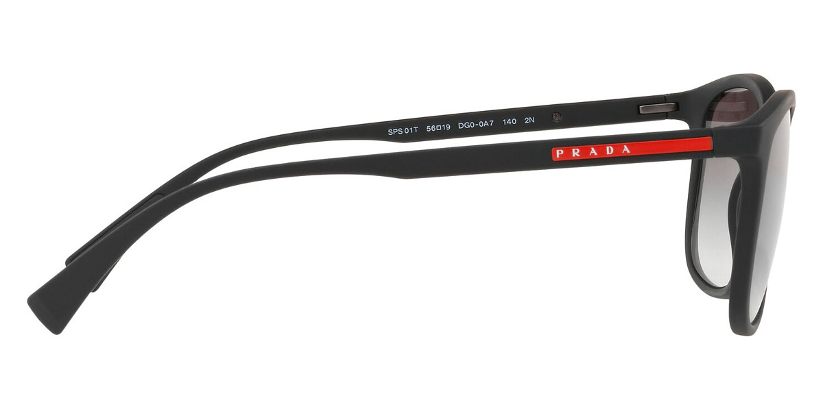 Color: Black Rubber (DG00A7) - Prada Linea Rossa PS01TSFDG00A757