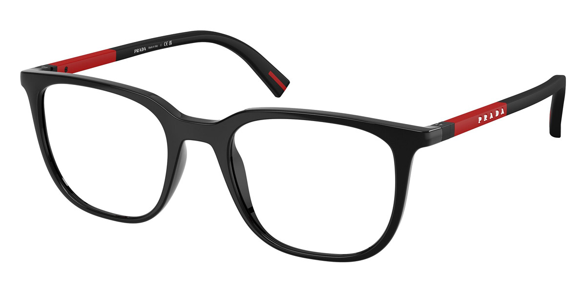 Color: Black/Black Rubber (1AB1O1) - Prada Linea Rossa PS04RV1AB1O150