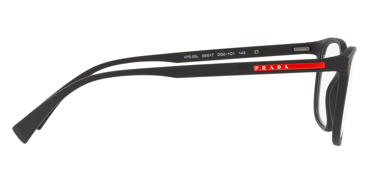 Color: Black Rubber (DG01O1) - Prada Linea Rossa PS05LVDG01O155