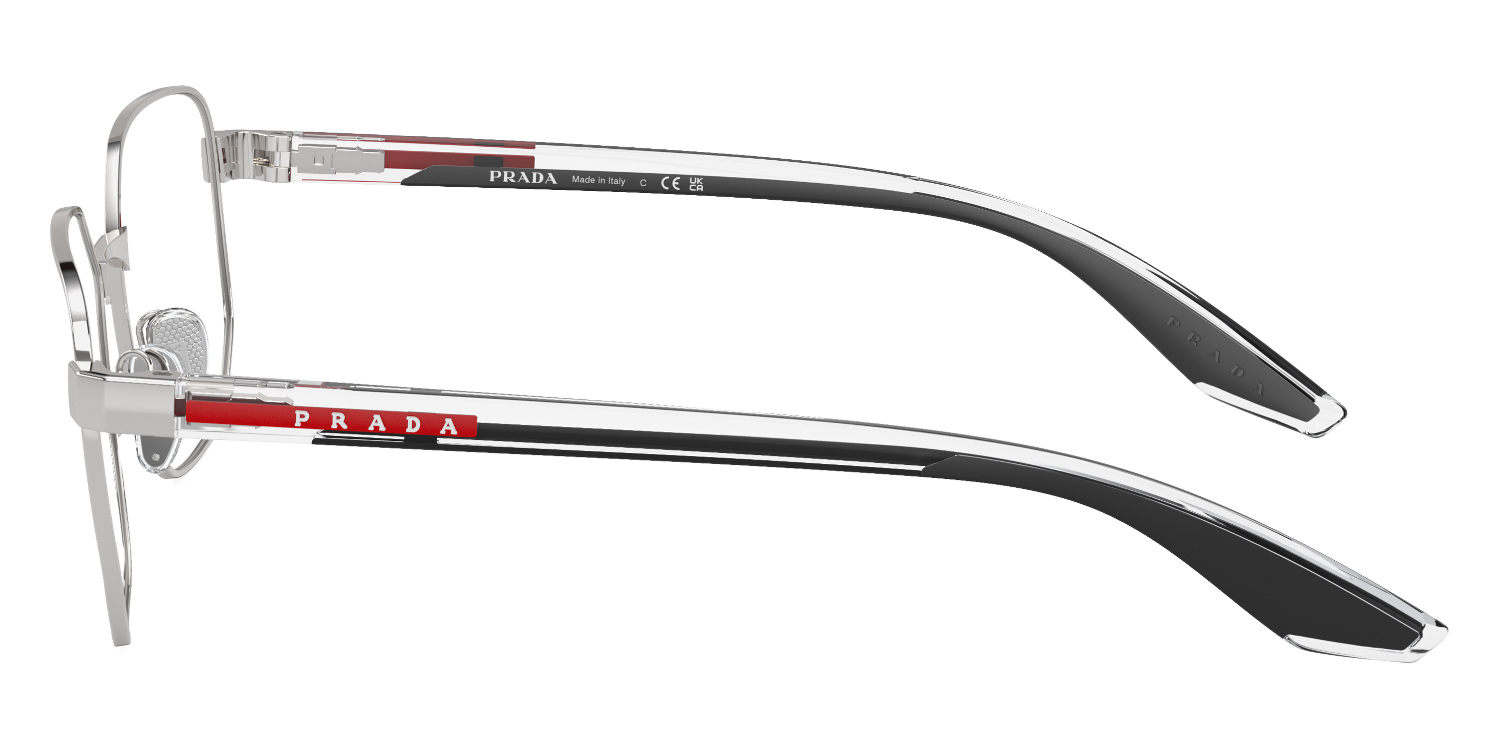 Prada Linea Rossa PS 50QV Irregular Eyeglasses | EyeOns.com Prada Linea Rossa PS 50QV Irregular Eyeglasses | EyeOns.com