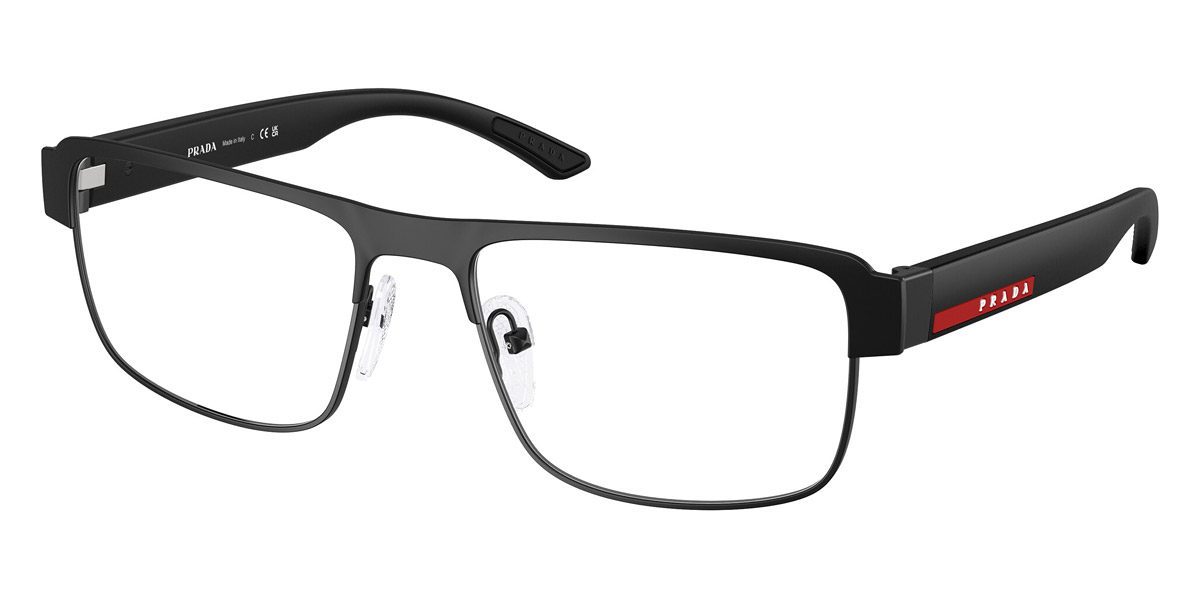 Color: Matte Black (07F1O1) - Prada Linea Rossa PS51RV07F1O156