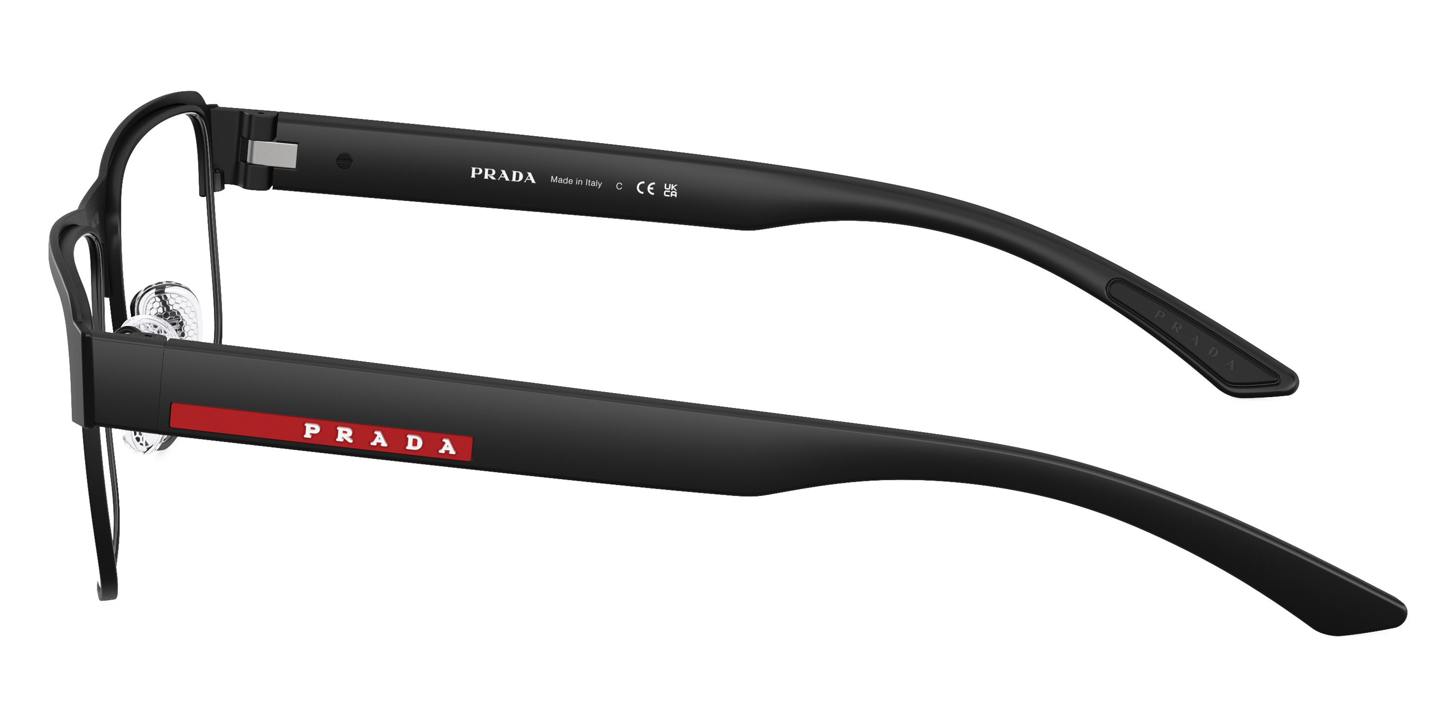 Color: Matte Black (07F1O1) - Prada Linea Rossa PS51RV07F1O156