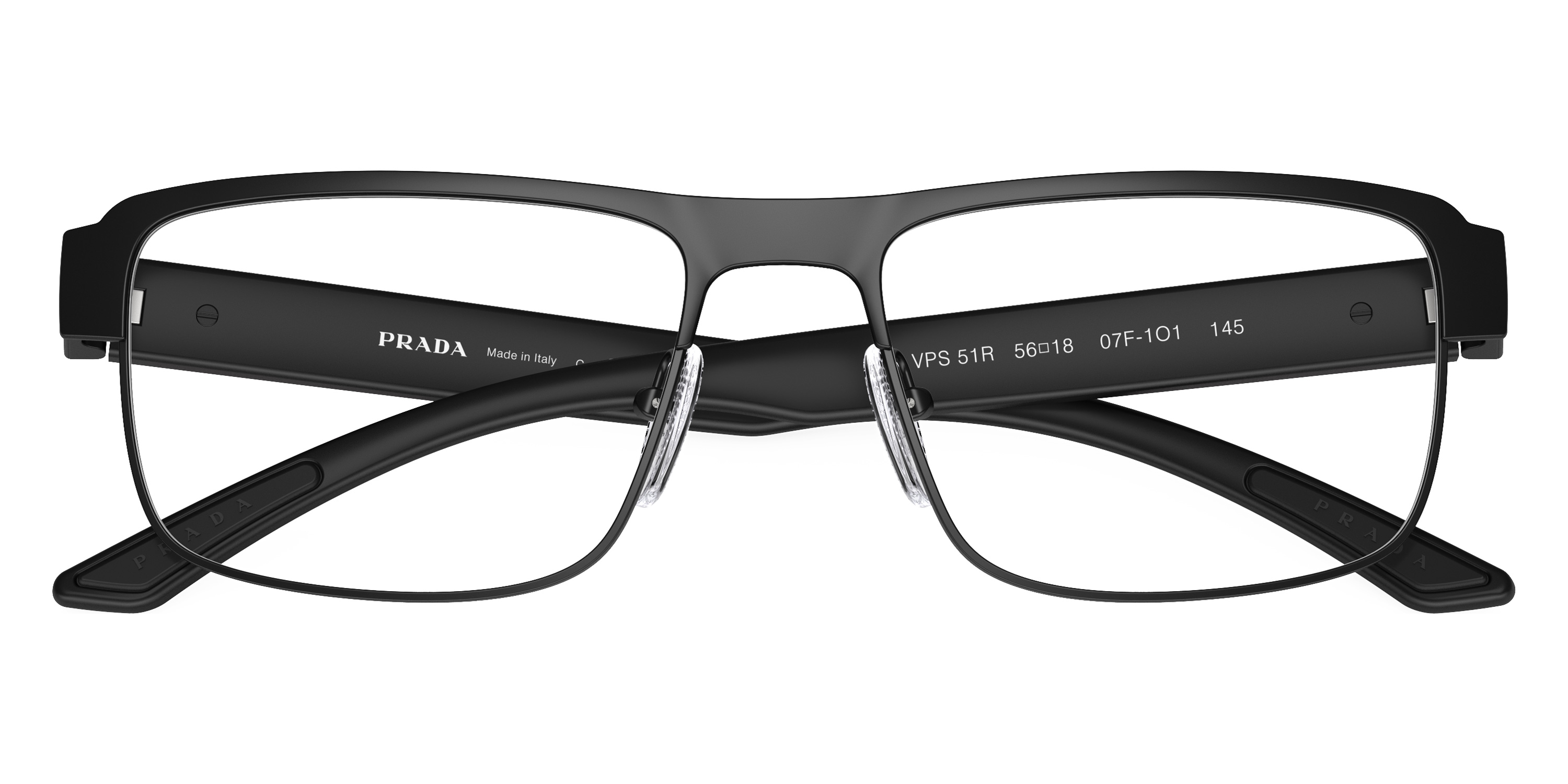 Color: Matte Black (07F1O1) - Prada Linea Rossa PS51RV07F1O156