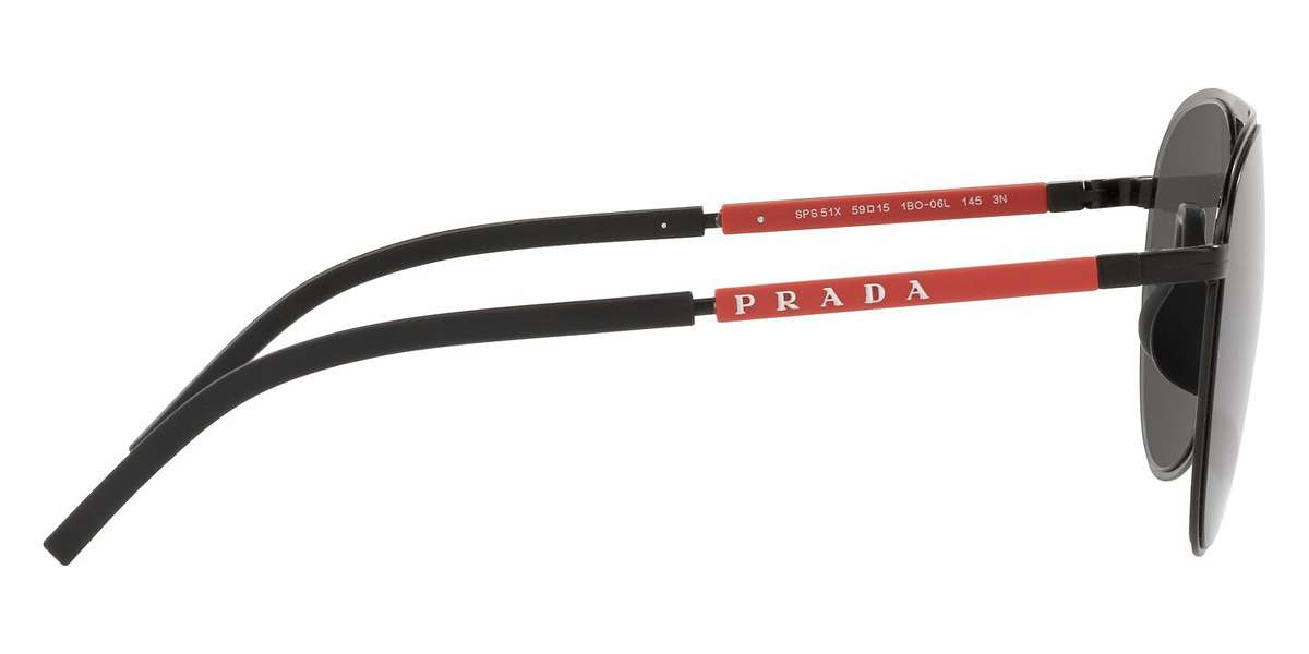 Color: Matte Black (1BO06L) - Prada Linea Rossa PS51XS1BO06L59