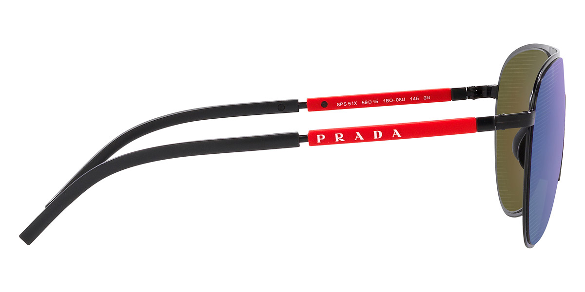 Prada Linea Rossa PS 51XS 1BO08U 59 Matte Black Sunglasses