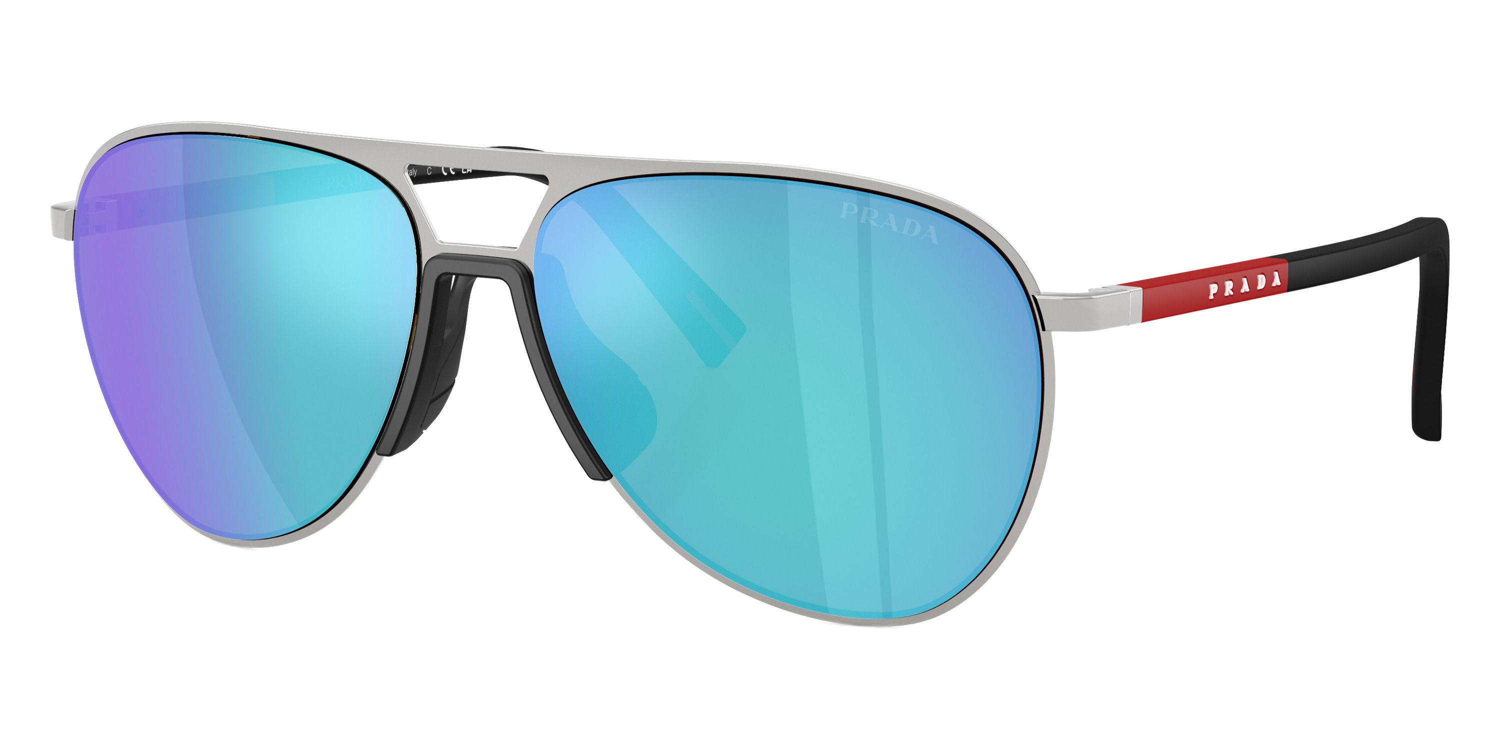 Color: Silver (1BC08R) - Prada Linea Rossa PS53ZS1BC08R59