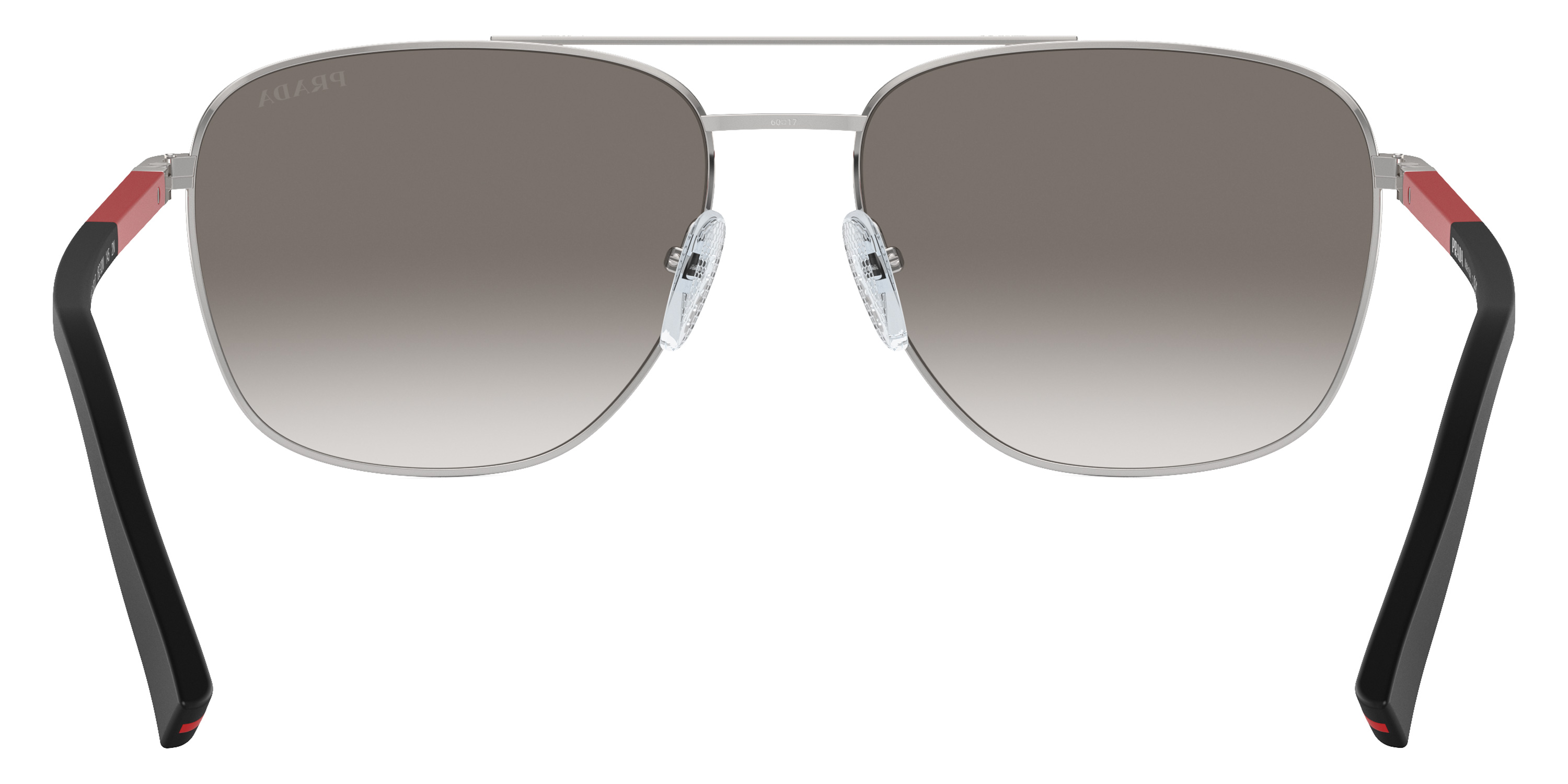 Color: Silver/Rubbered Black (1BC02M) - Prada Linea Rossa PS54ZS1BC02M60