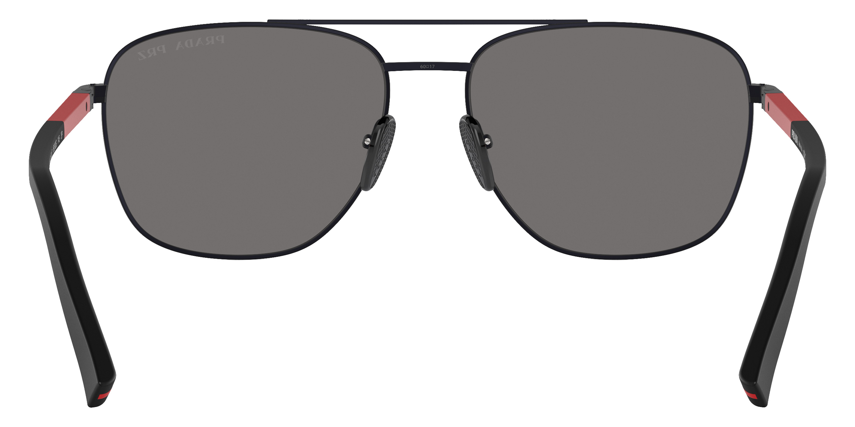 Color: Matte Black/Rubbered Black (1BO02G) - Prada Linea Rossa PS54ZS1BO02G60