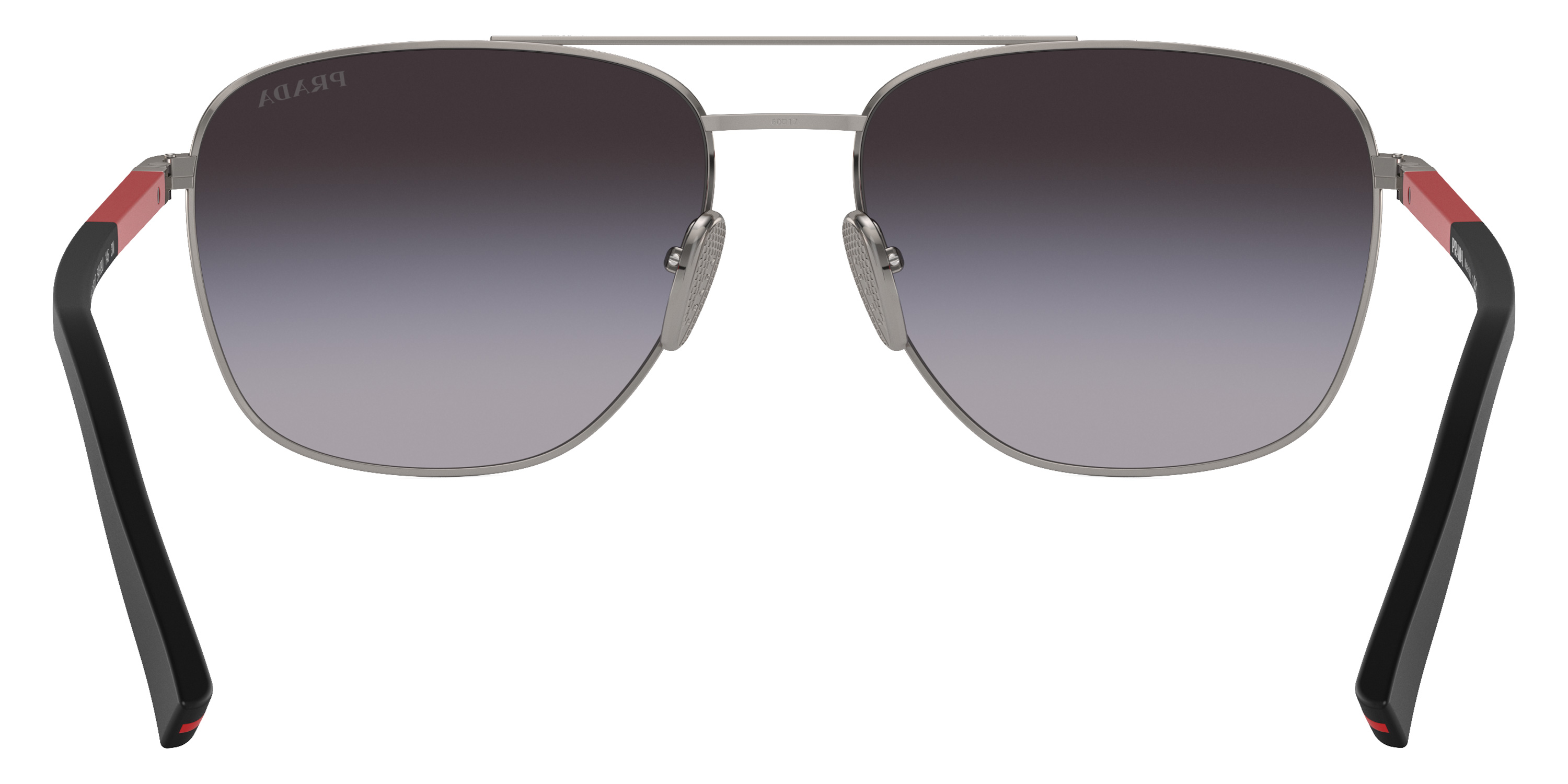 Color: Gunmetal/Rubbered Black (5AV09U) - Prada Linea Rossa PS54ZS5AV09U60