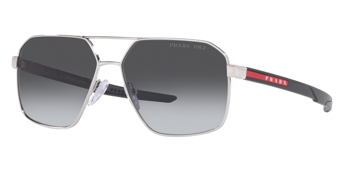 Color: Silver (1BC06G) - Prada Linea Rossa PS55WS1BC06G60