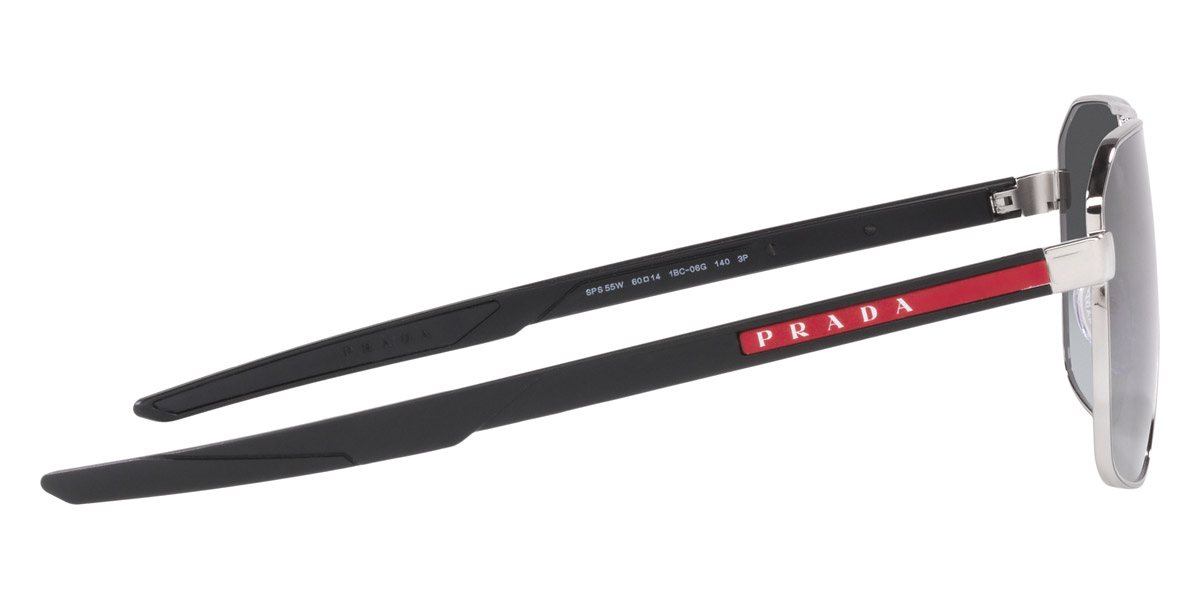 Color: Silver (1BC06G) - Prada Linea Rossa PS55WS1BC06G60