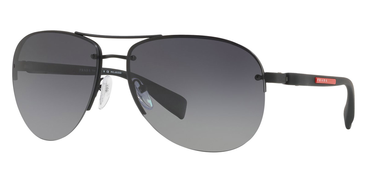 Color: Black Rubber (DG05W1) - Prada Linea Rossa PS56MSDG05W165