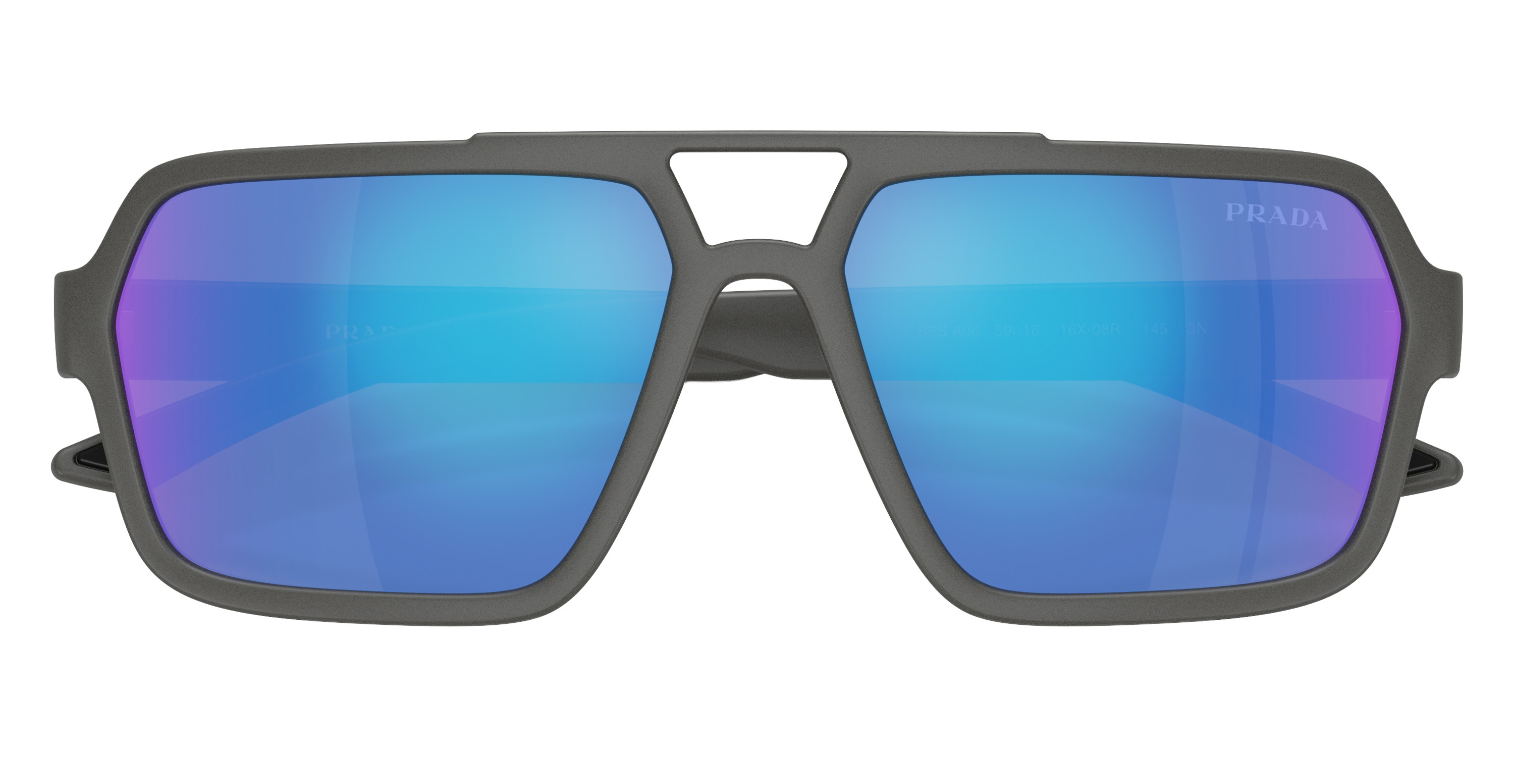 Color: Gray Silver (16X08R) - Prada Linea Rossa PSA06S16X08R59