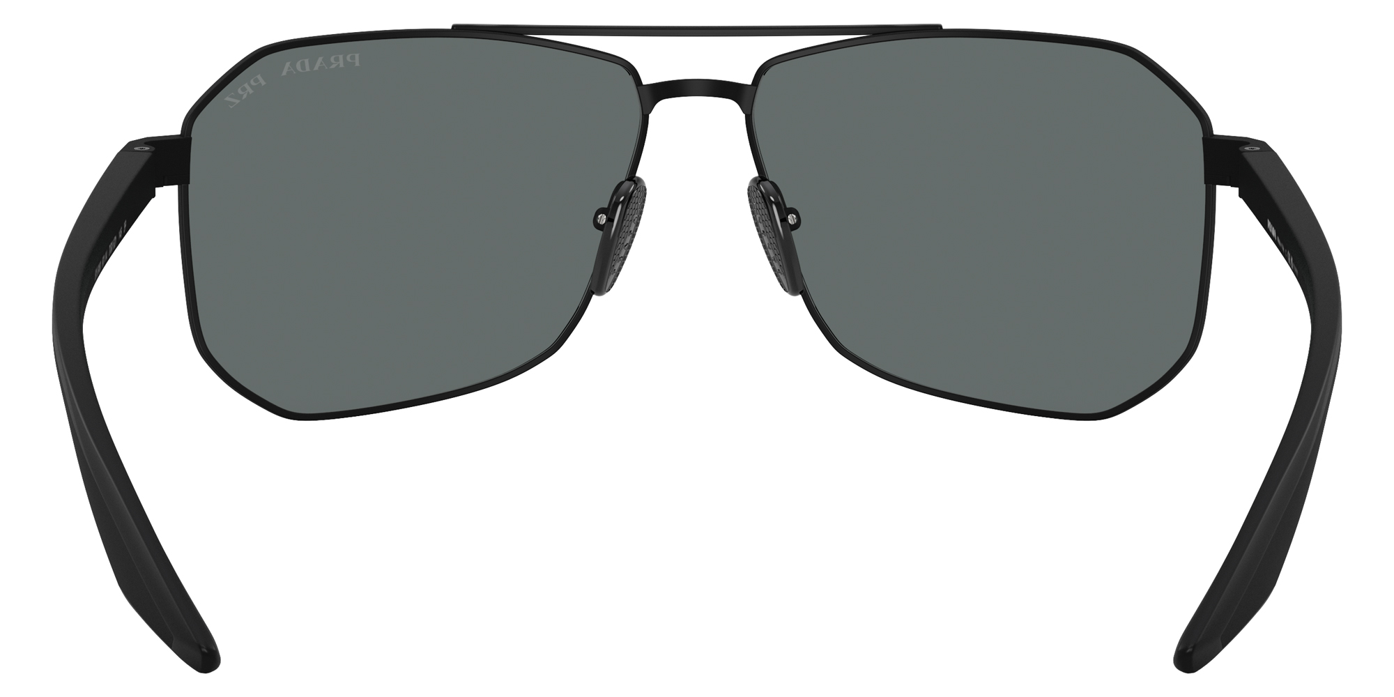 Color: Matte Black/Black Rubber (DG05Z1) - Prada Linea Rossa PSA53SDG05Z162