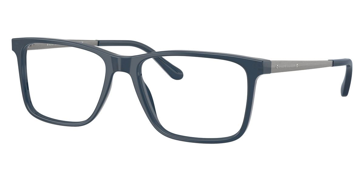 Color: Shiny Navy Opaline Blue/Dark Gunmetal (5377) - Ralph Lauren RL6133537754