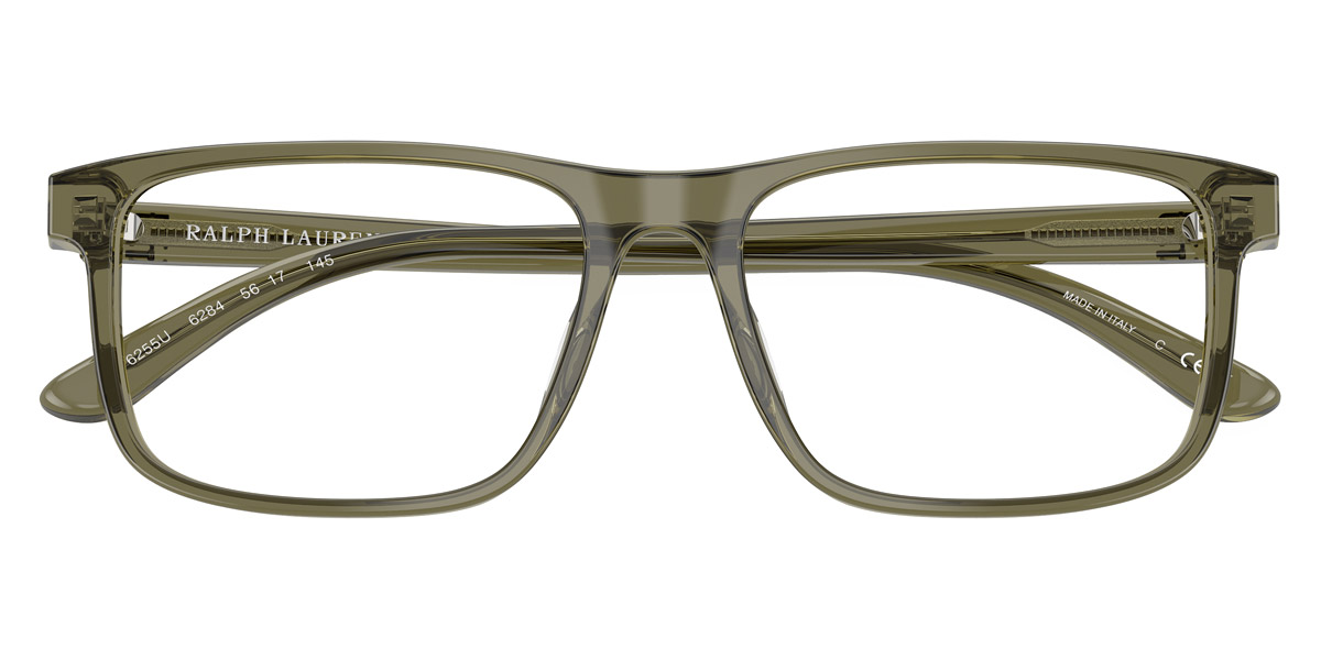 Color: Transparent Olive Green (6284) - Ralph Lauren RL6225U628456