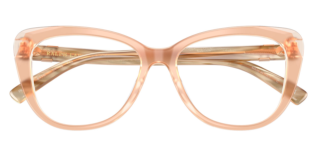 Color: Transparent Pink/Brown Oyster (6110) - Ralph Lauren RL6232U611052