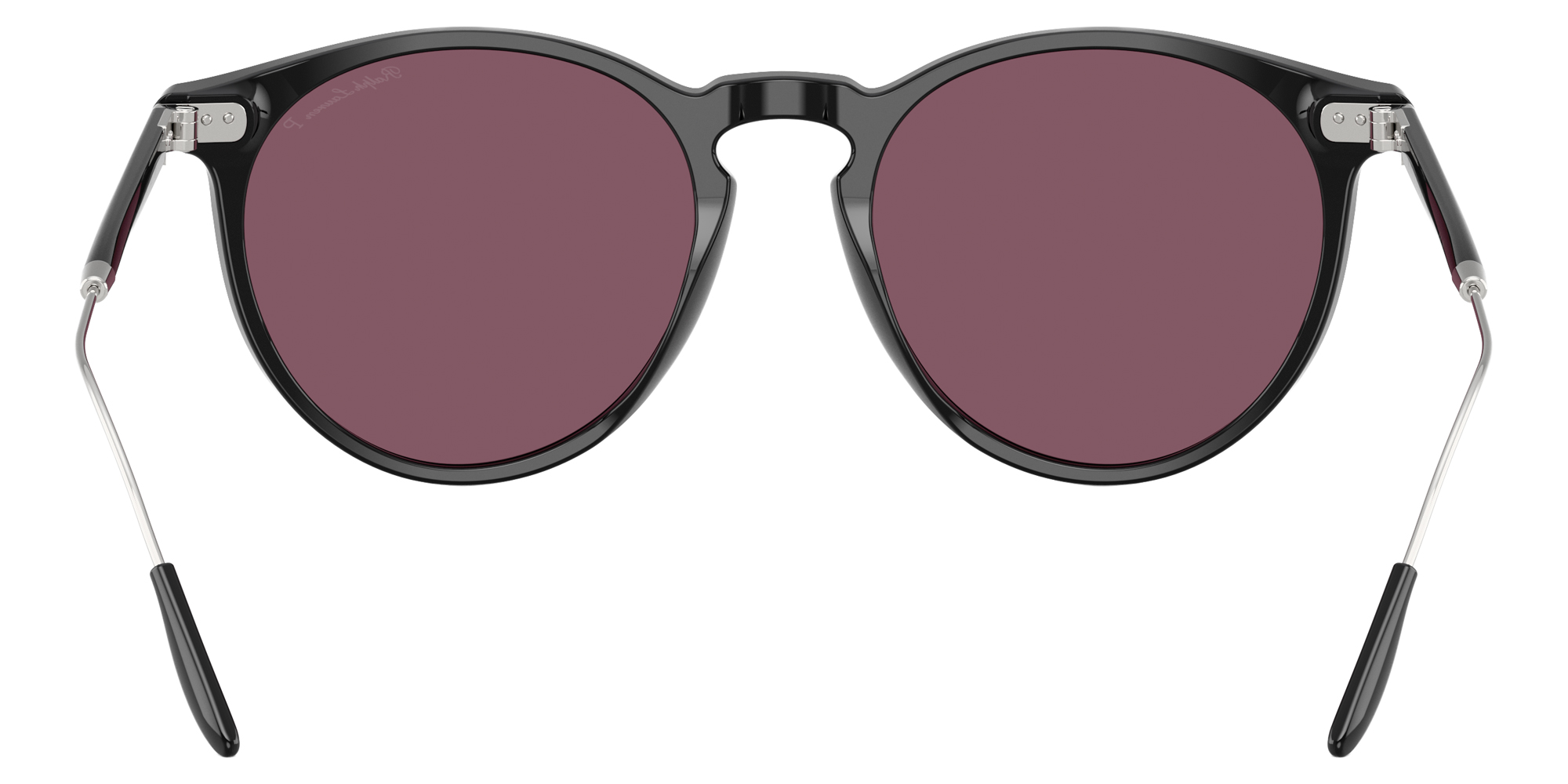 Color: Shiny Black (50011A) - RALPH LAUREN RL8181P50011A53