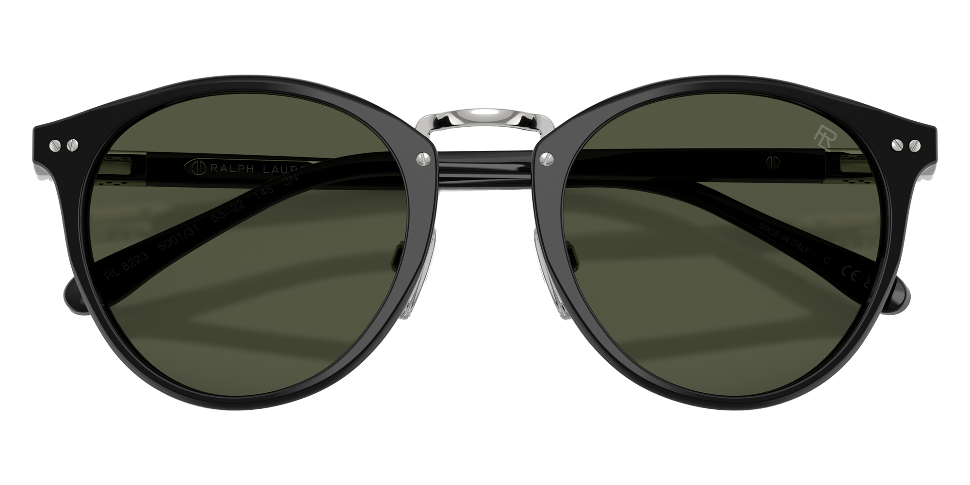 Color: Shiny Black (500131) - RALPH LAUREN RL822350013153
