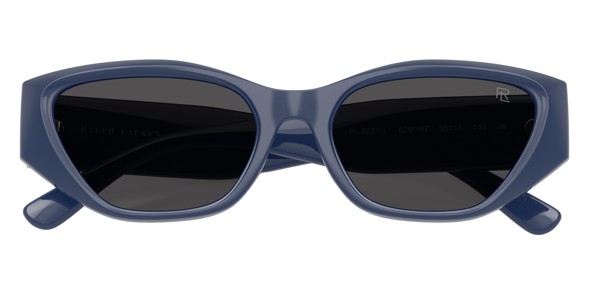 Color: Shiny Blue (628087) - RALPH LAUREN RL8231U62808755