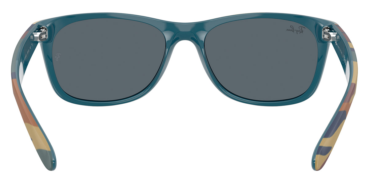 Color: Blue and Blue Camouflage (6824R5) - Ray-Ban RB21326824R555