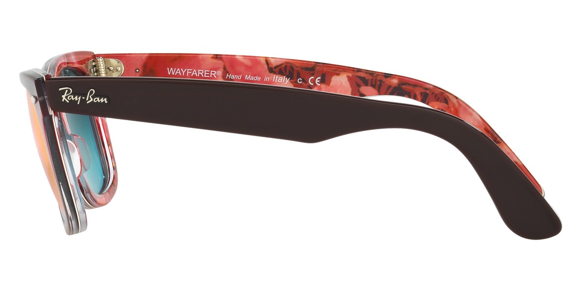 Color: Top Gradient Pink on Brown (12004W) - Ray-Ban RB214012004W50