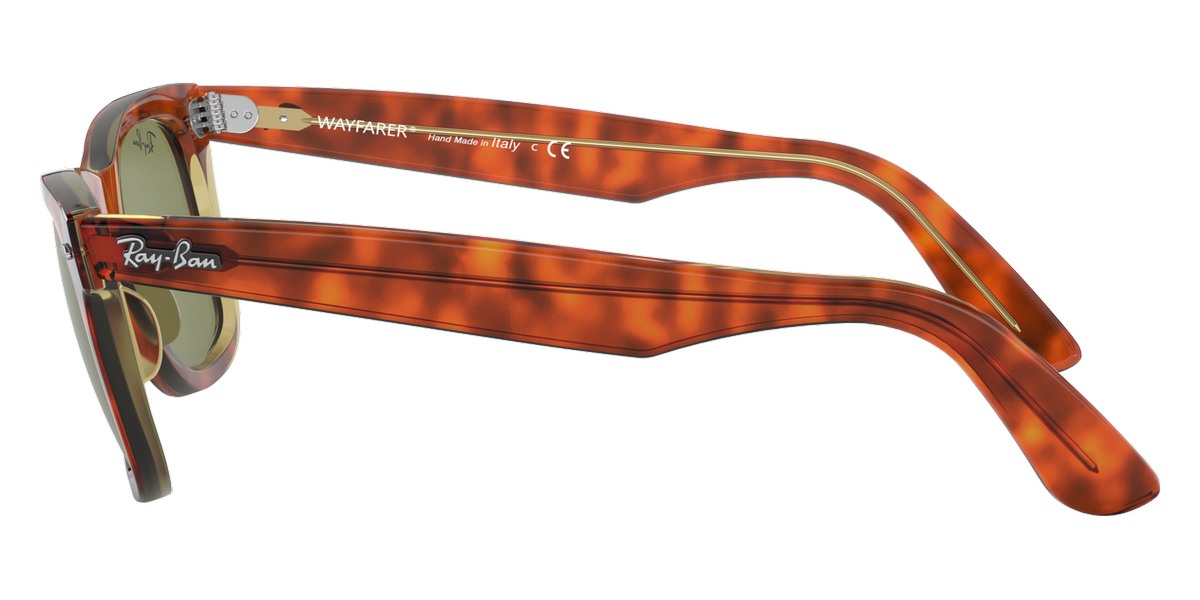 Color: Havana On Transparent Beige (12934E) - Ray-Ban RB214012934E50
