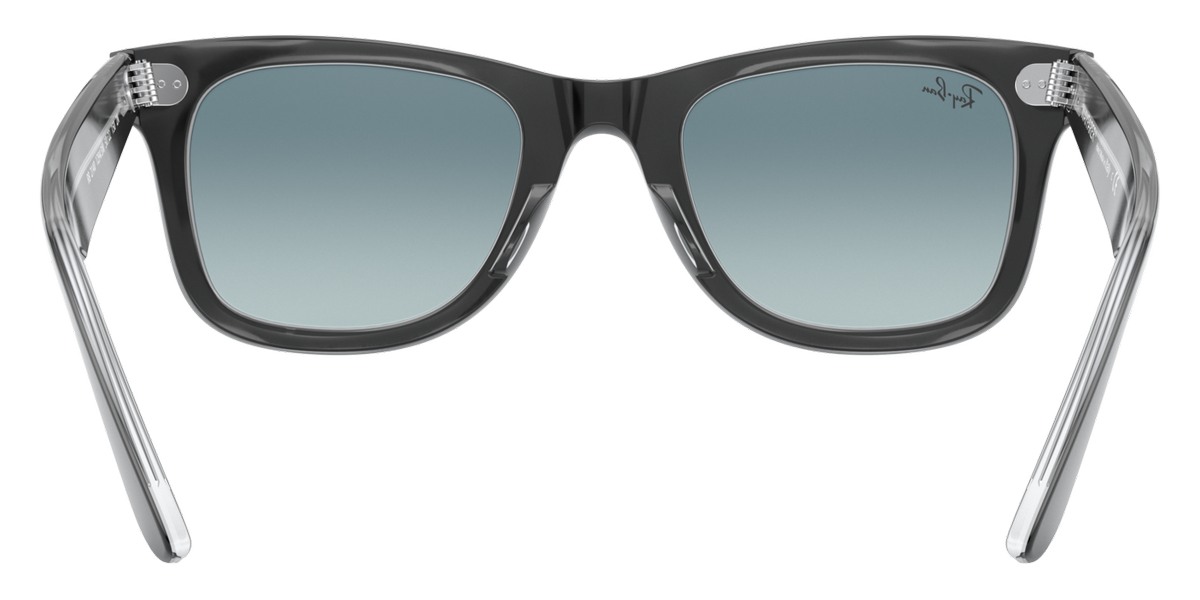 Color: Black On Transparent (12943M) - Ray-Ban RB214012943M50