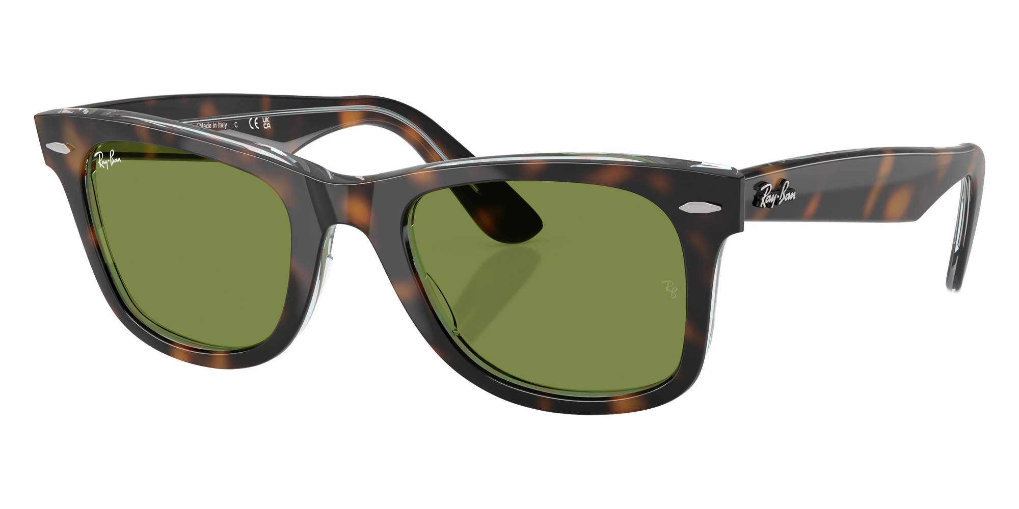 Color: Dark Havana on Multicolor (14134E) - Ray-Ban RB214014134E50
