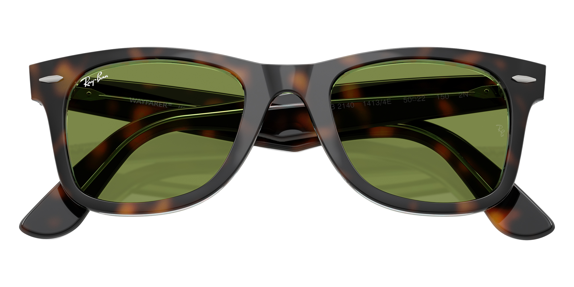 Color: Dark Havana on Multicolor (14134E) - Ray-Ban RB214014134E50
