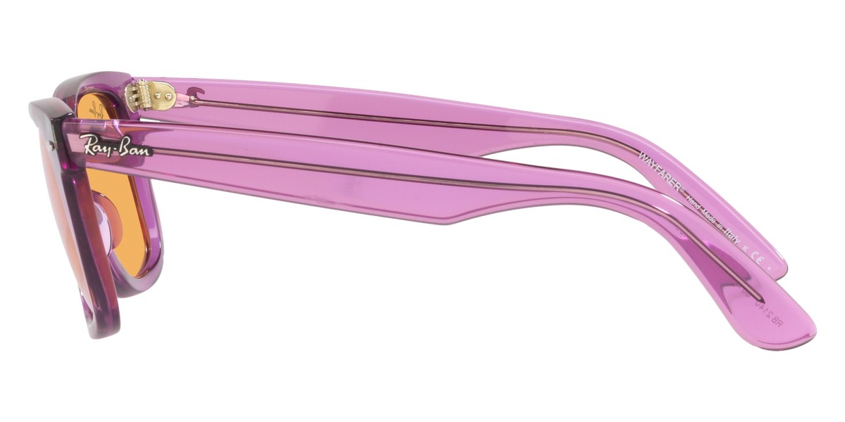 Color: Transparent Violet (661313) - Ray-Ban RB214066131350