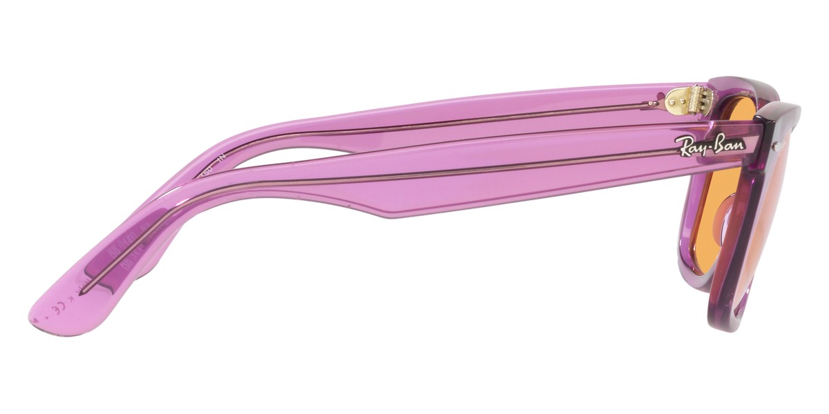 Color: Transparent Violet (661313) - Ray-Ban RB214066131350