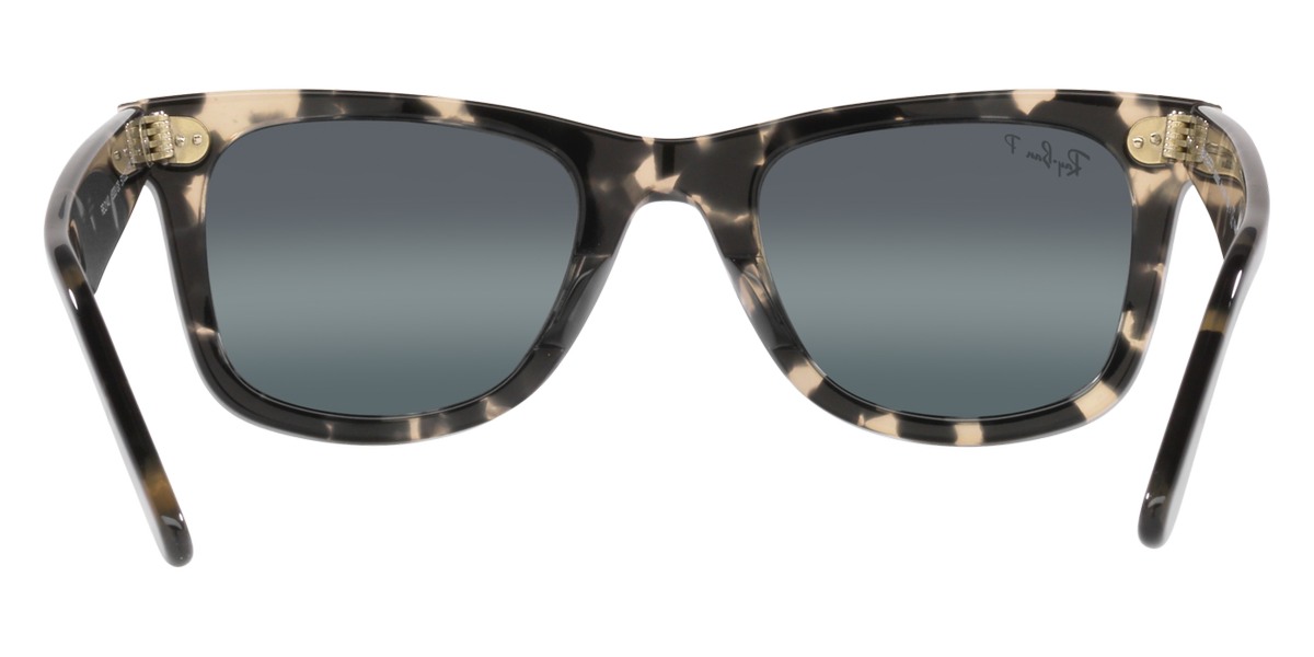 Ray Ban RB2140F-902 Original Wayfarer Classic Sunglasses - Tortoise Frame/Green Classic G15 Lens - 52mm