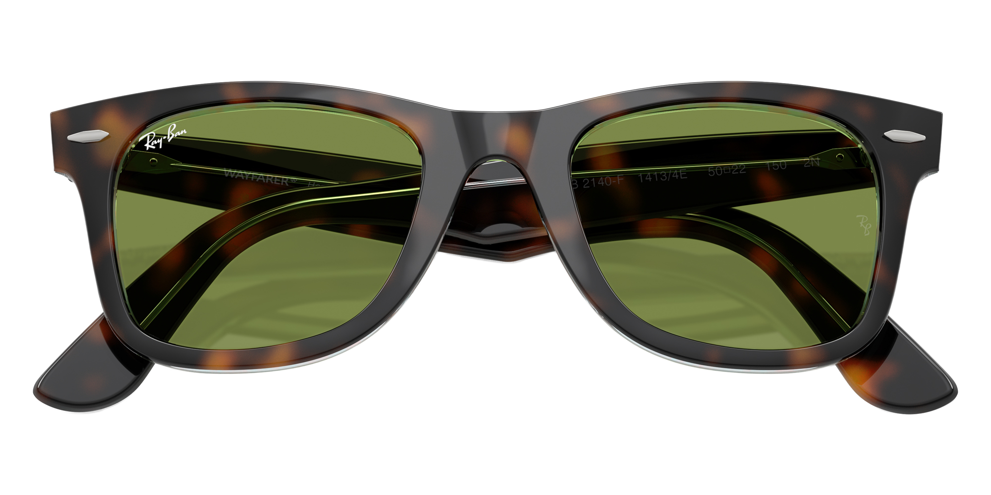 Color: Dark Havana on Multicolor (14134E) - Ray-Ban RB2140F14134E52