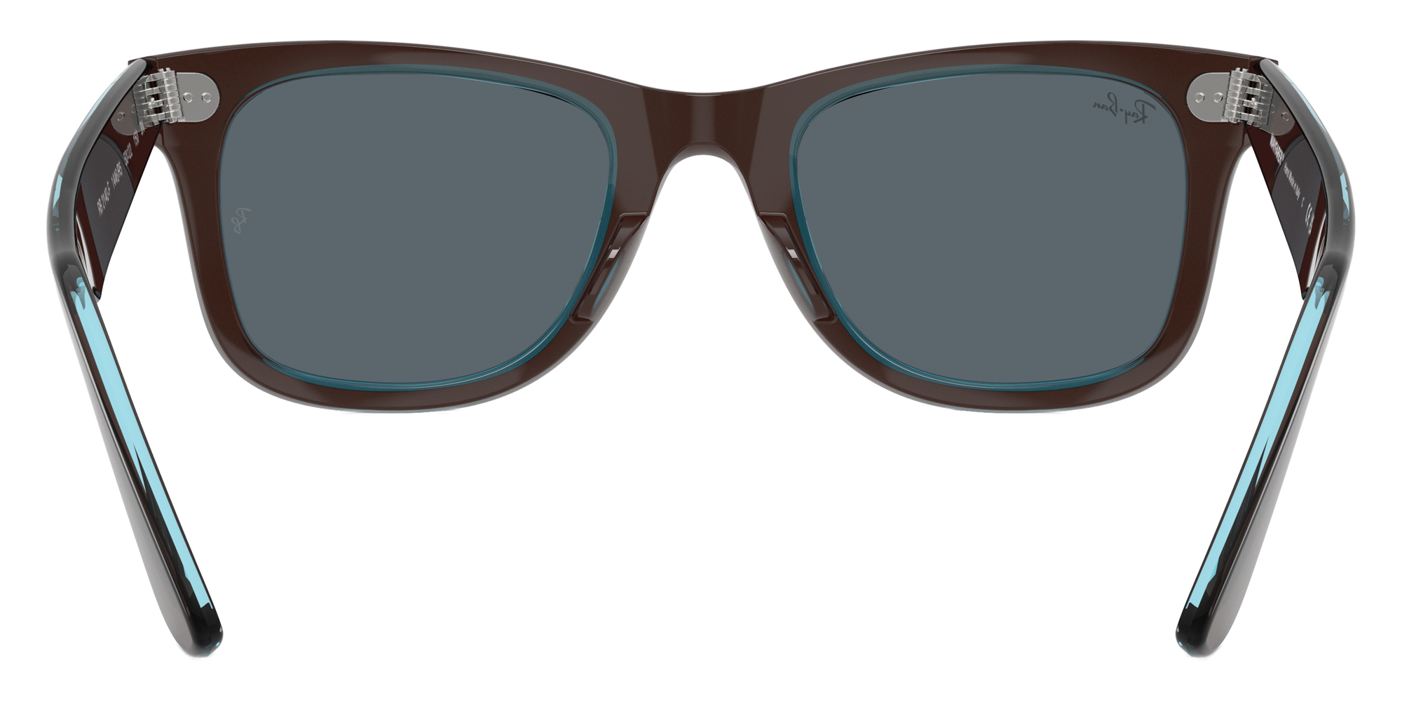 Color: Brown on Transparent Blue (1446R5) - Ray-Ban RB2140F1446R552