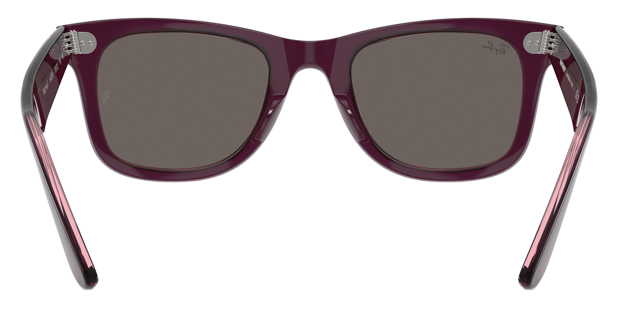 Color: Violet on Transparent Pink (1447B1) - Ray-Ban RB2140F1447B152