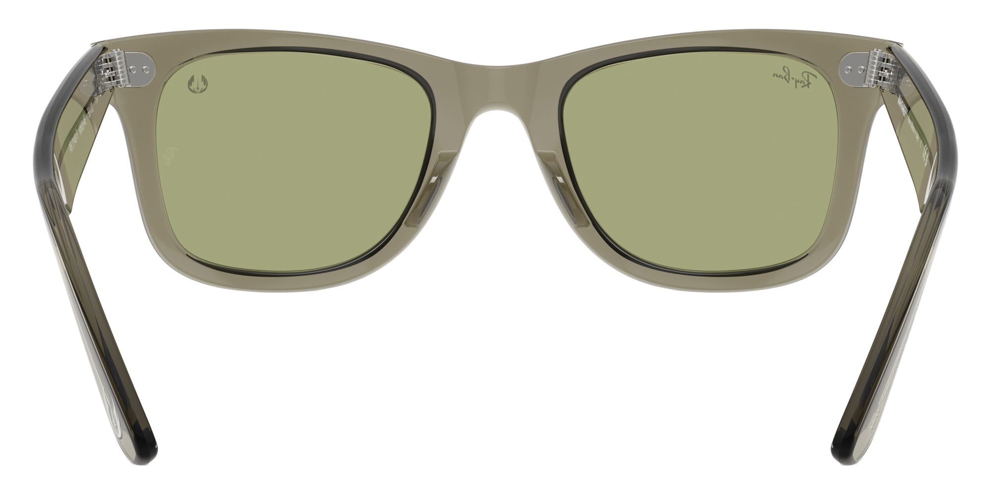 Color: Transparent Green (68694E) - Ray-Ban RB2140F68694E52