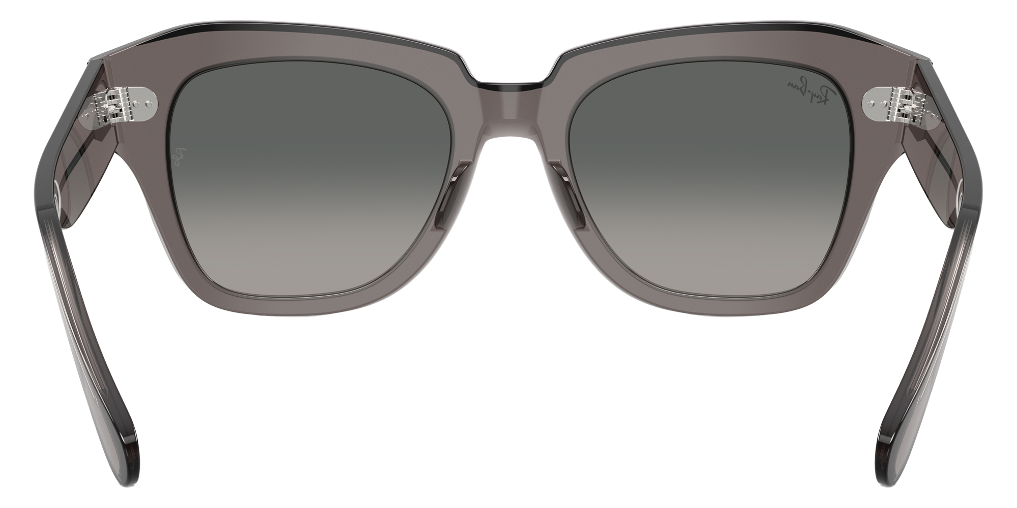 Color: Transparent Gray (136971) - Ray-Ban RB218613697149