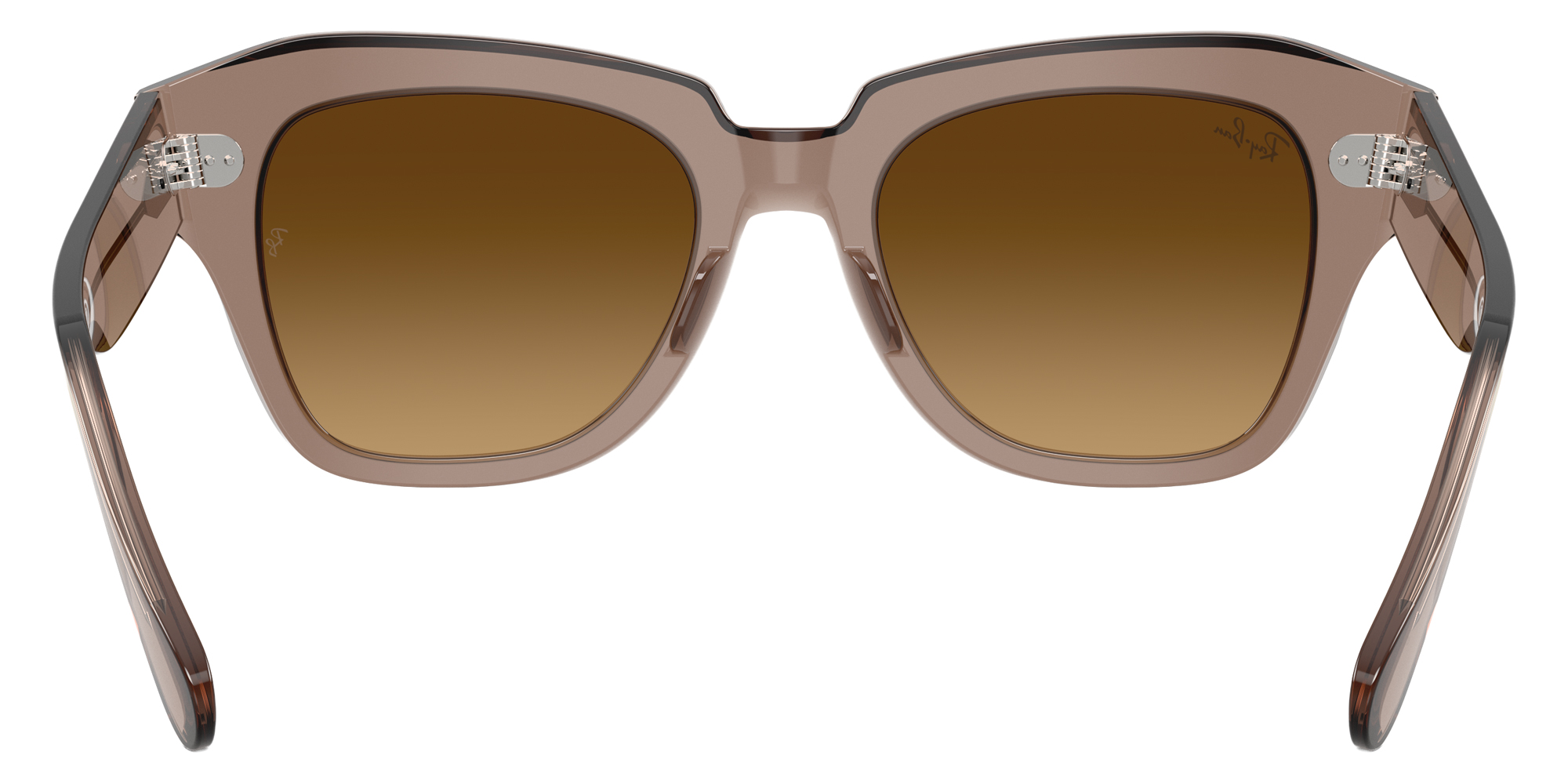 Color: Transparent Light Brown (682785) - Ray-Ban RB218668278549