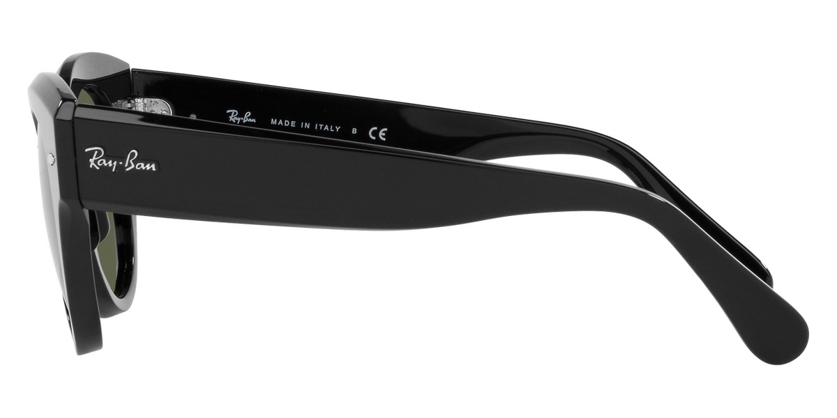 Ray-Ban™ Roundabout RB2192 901/31 47 Black Sunglasses