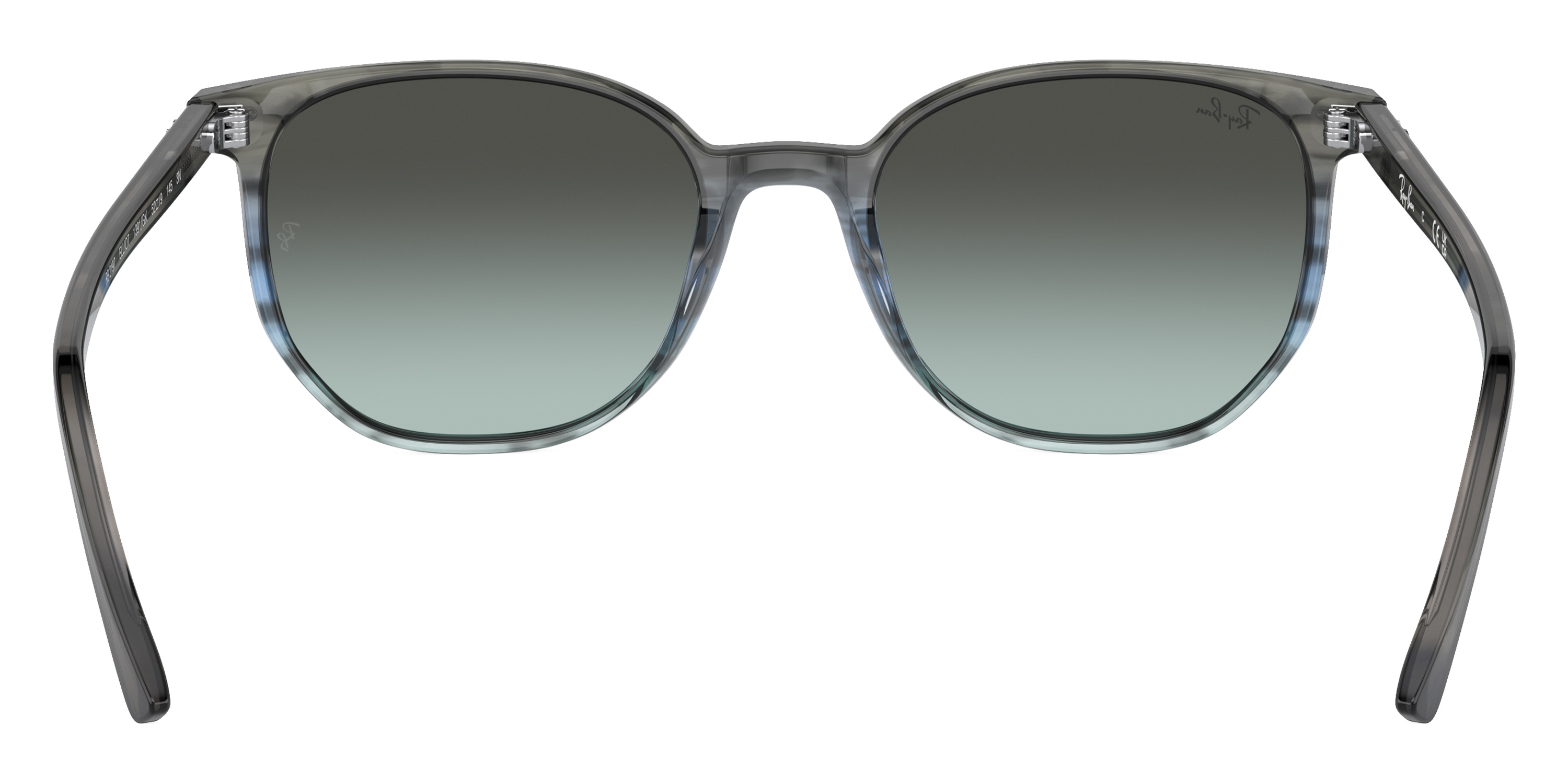 Color: Striped Gray and Blue (1391GK) - Ray-Ban RB21971391GK52