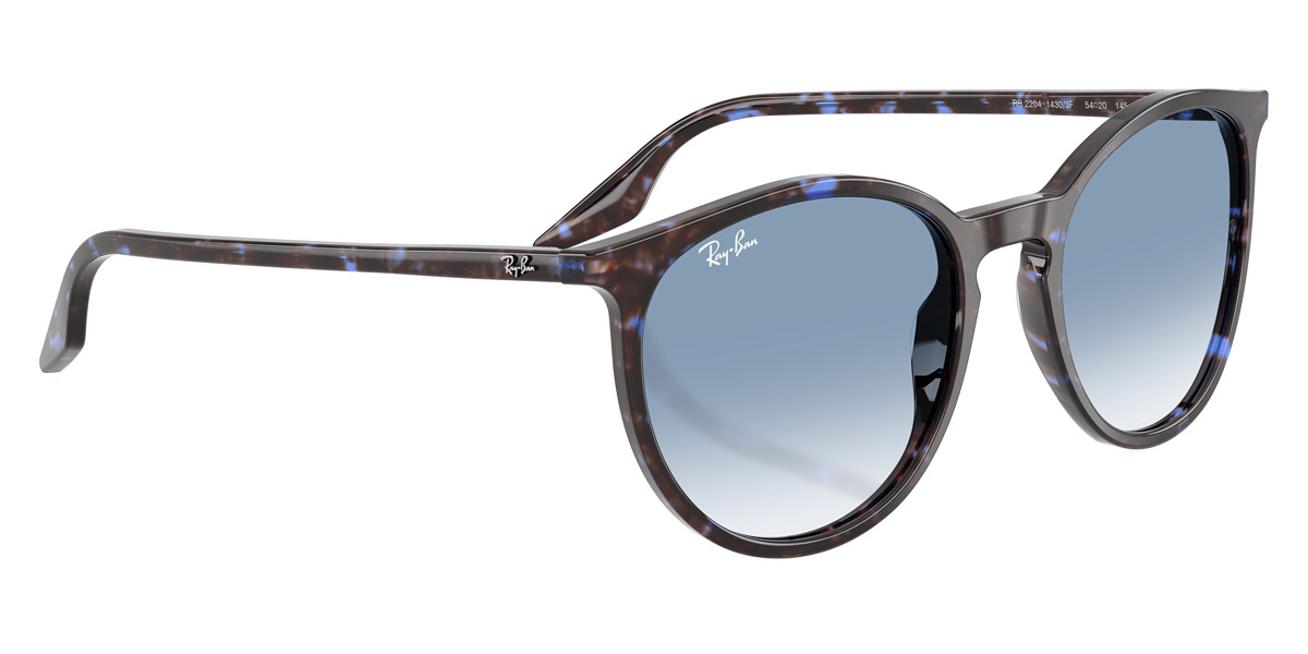Color: Havana Blue Turtle (14303F) - Ray-Ban RB220414303F51