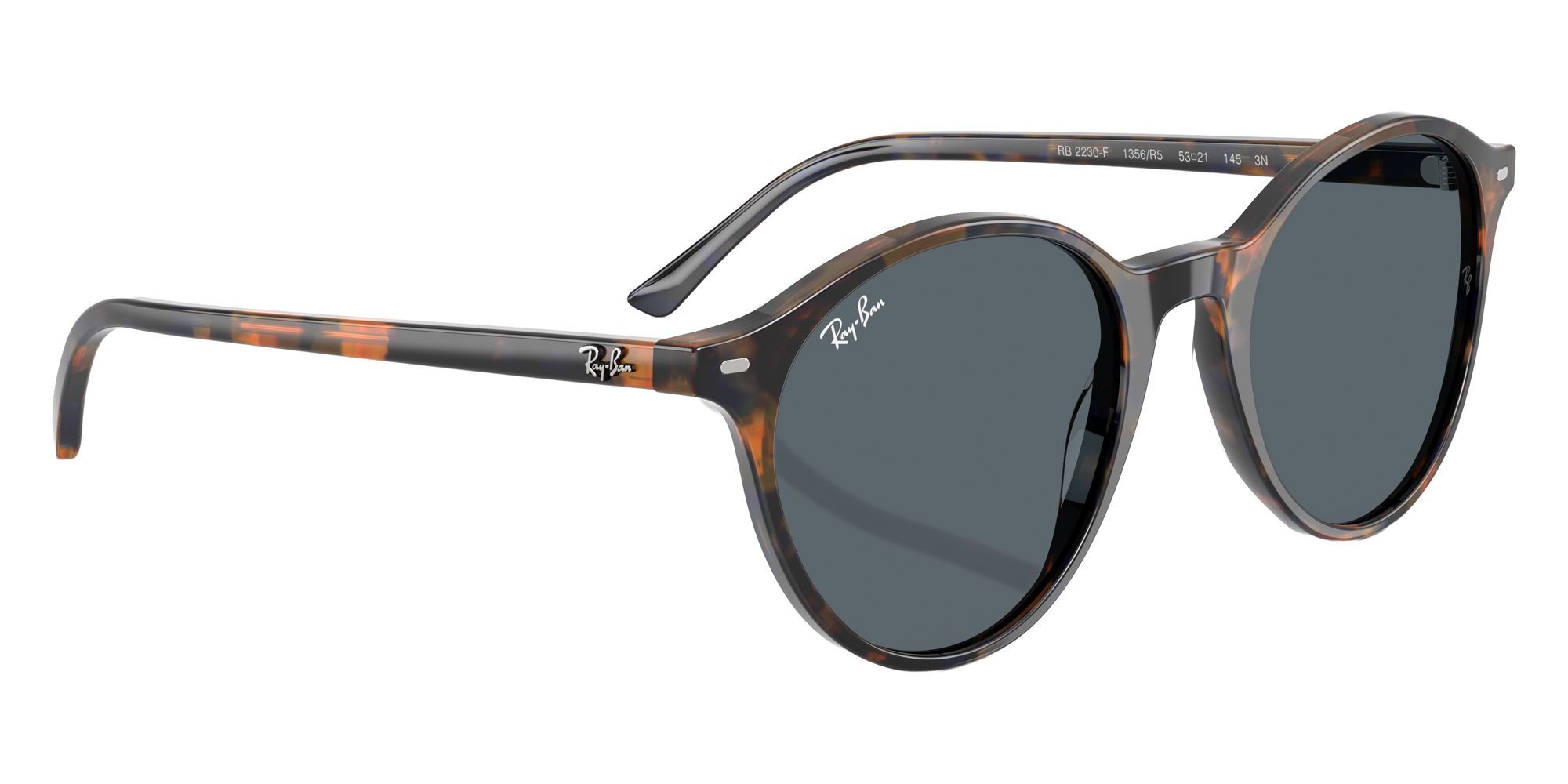 Color: Havana Yellow and Blue (1356R5) - Ray-Ban RB2230F1356R551