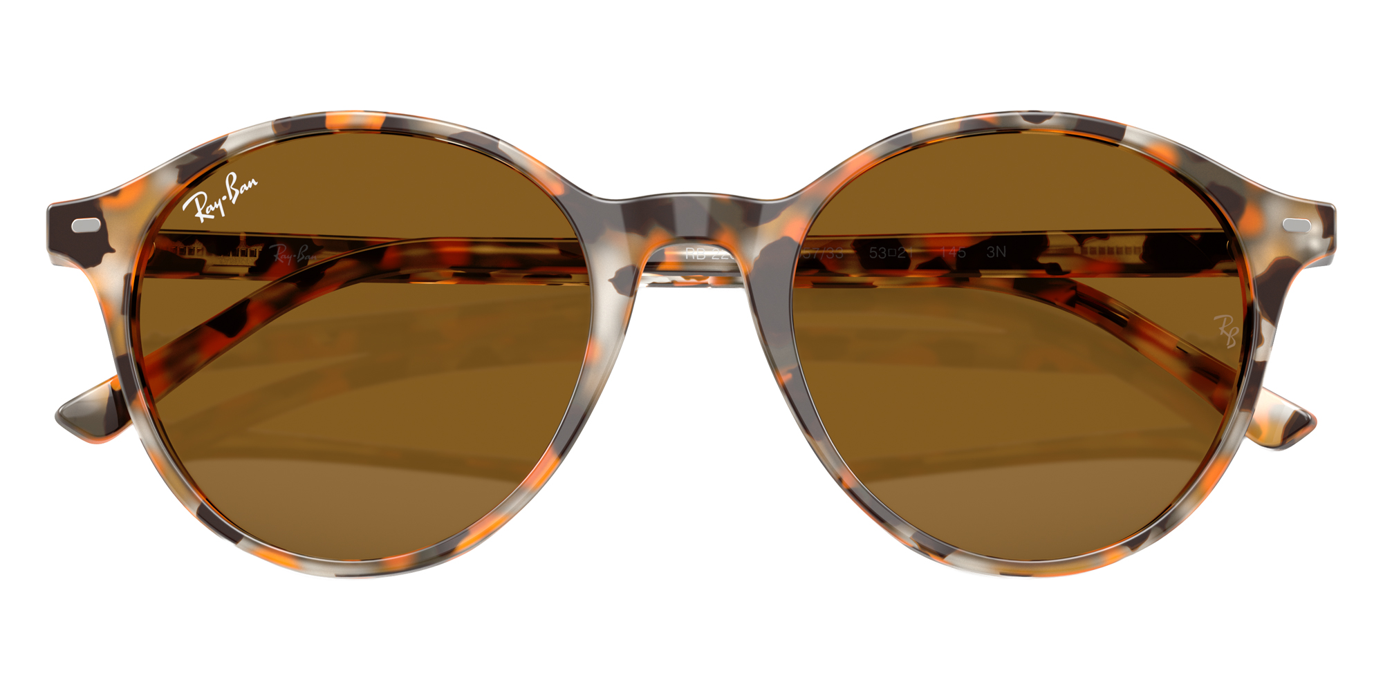 Color: Havana Gray and Brown (135733) - Ray-Ban RB2230F13573351
