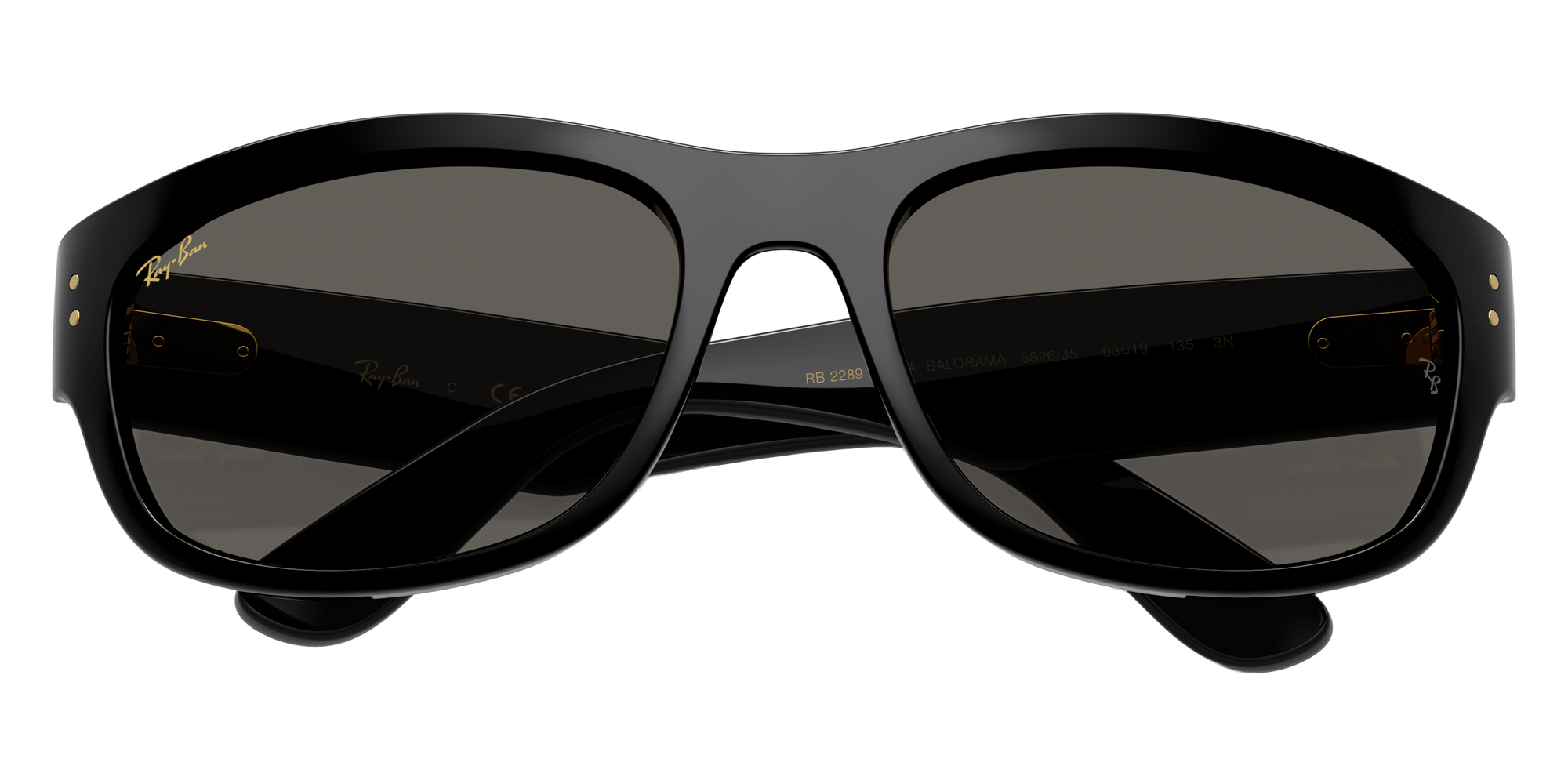 Color: Black (6826J5) - Ray-Ban RB22896826J560
