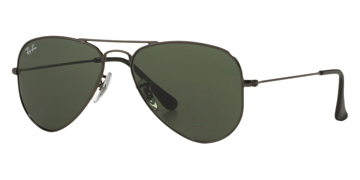 Ray Ban Aviator Small Metal RB3044 W3100 52 Gunmetal Sunglasses