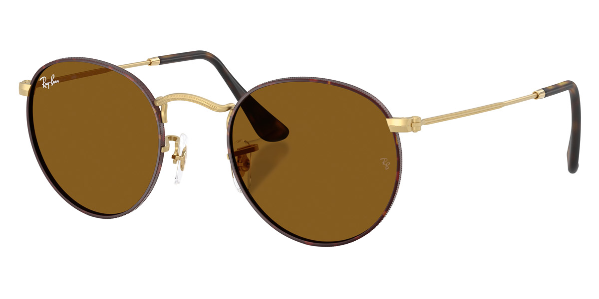 Color: Matte Havana on Matte Arista Gold (927533) - Ray-Ban RB344792753350