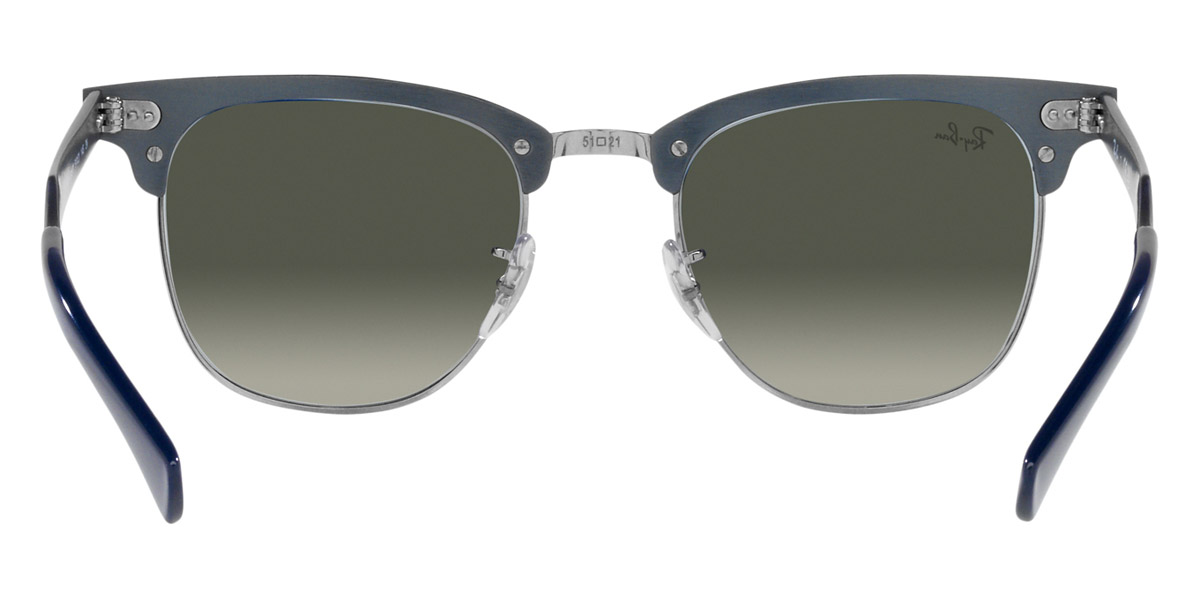 Color: Brushed Blue on Silver (924871) - Ray-Ban RB350792487151