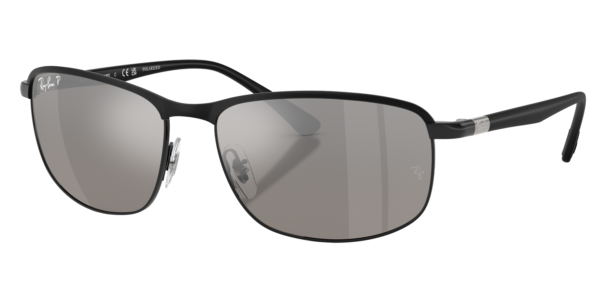 Color: Black on Black (186/5J) - Ray-Ban RB3671CH186/5J60